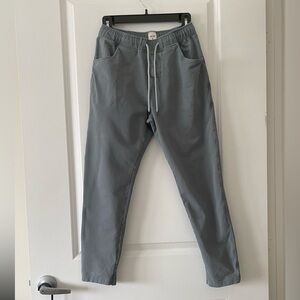 WYR Men’s joggers Sz S grey Cotton/Lycra EUC